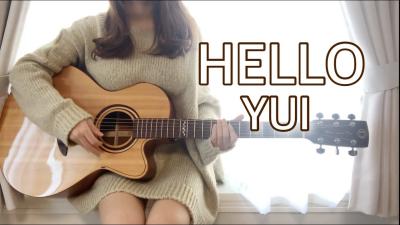 HELLO / YUI 弾き語り フル cover by ぴにょ
